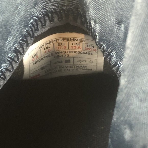 The North Face Thermoball HC Sneaker Shoes Women's 6.5 Dark Purple Navy Magenta - Picture 10 of 14